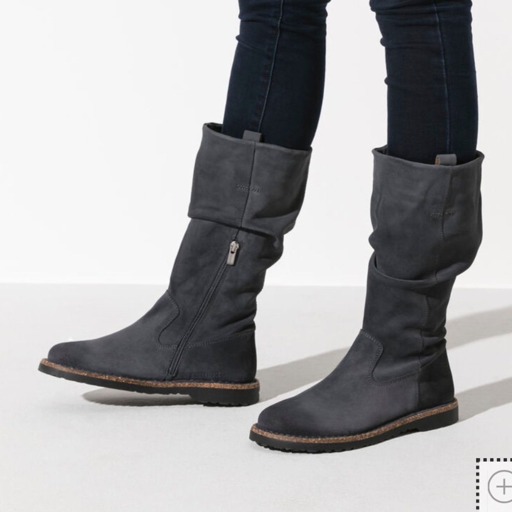 NWOBox Birkenstock Luton suede high boots Graphite Hydrophobic size 11-11.5 (42) - Picture 2 of 16